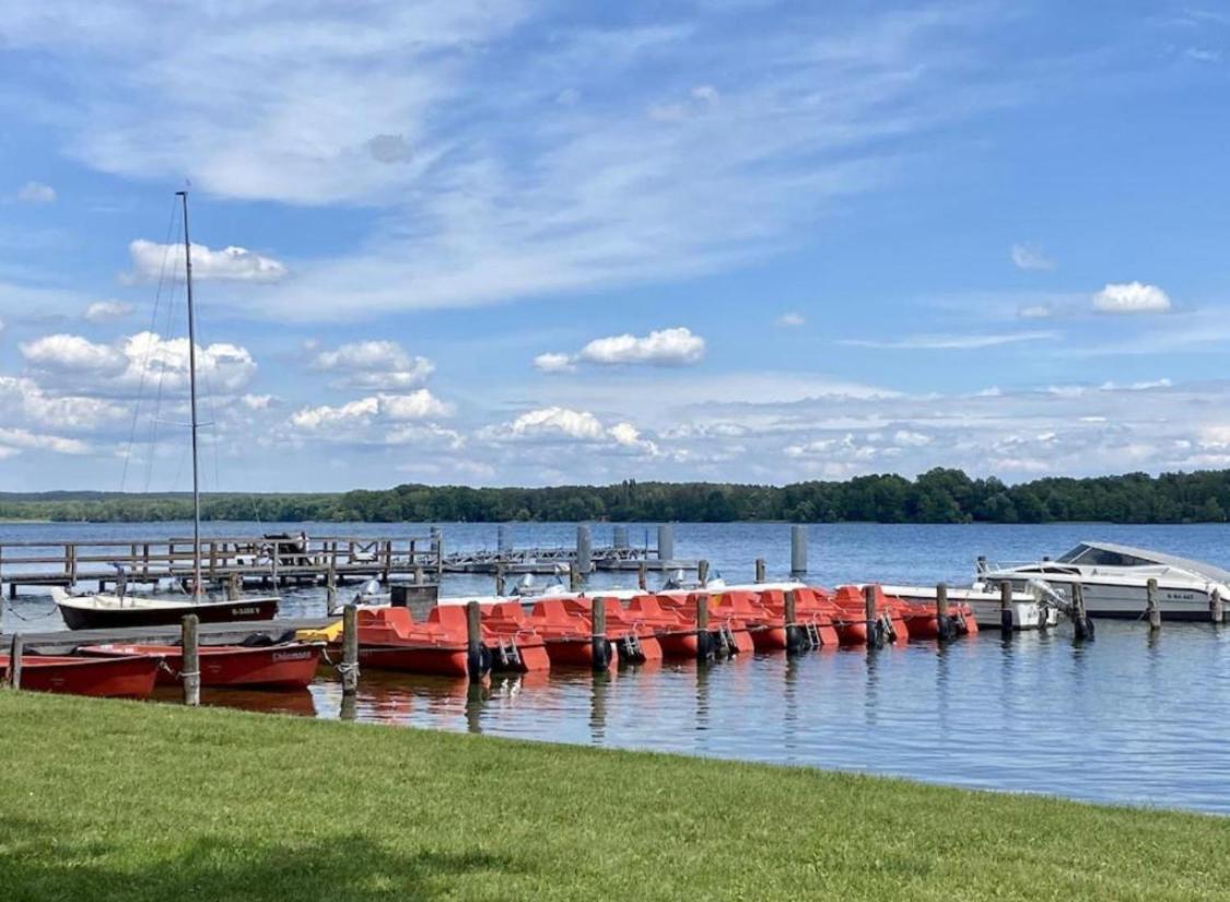 Modernes Ferienhaus Mit 3 Schlafzimmern In Der Naehe Vom Scharmuetzelsee Wendisch Rietz Zewnętrze zdjęcie